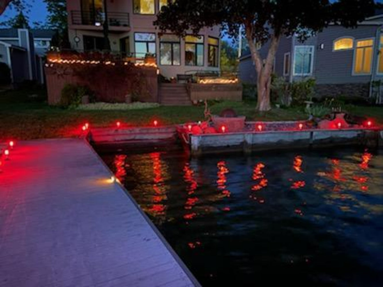 RED LED Flares for Celebrations